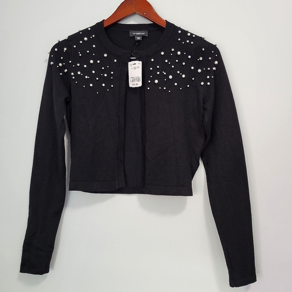 Le Chateau Beaded Shrug Cardigan - Size US S - NWT - Picture 1 of 7